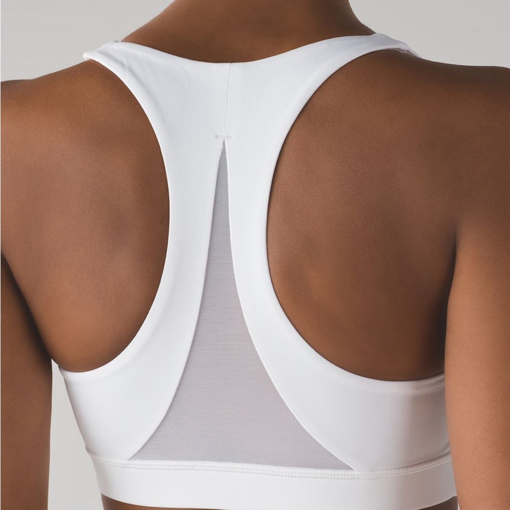 lululemon athletica White Sports Bra
